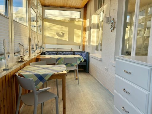 Ferienhaus Norderney Veranda